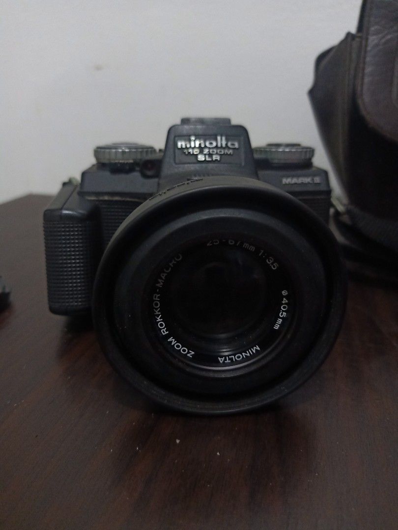 Minolta film camera (Category: Cameras) located in Las Pinas. Submitted by the_recycle_shop (Listing ID 1458825067, Image 2). Description: Untested selling as defective Buy at your own risk.