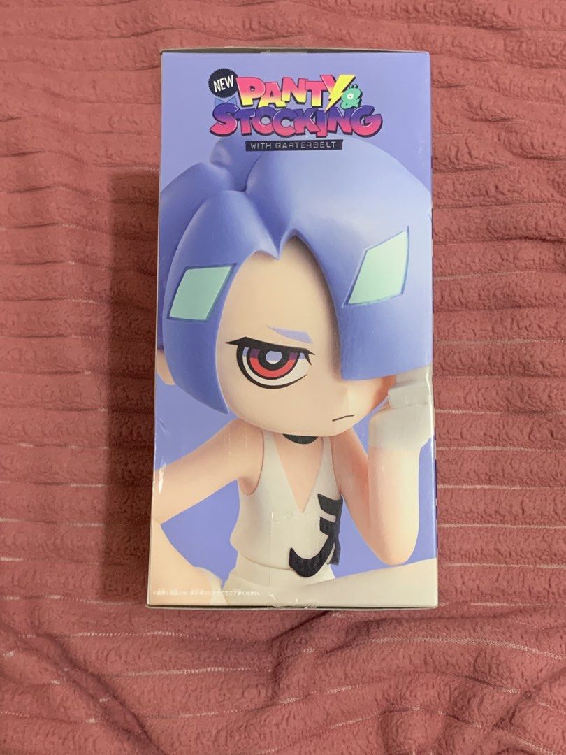 MISB POLYESTER FIGURE from Panty and Stocking PASWG (Category: Figurines & Statues) located in Manila. Submitted by liyannng (Listing ID 1458712713, Image 3). Description: ‼️POLYESTER FIGURE MISB from PANTY AND STOCKING w/ garter belt PASWG Authentic, brand new condition bought by my friend in Japan from their last trip Price: 1.8k Rfs: friend wanted me to sell it Pm for more deets and nego!! MOP: gcash/maya/maribank/cash if meetup pm Delivery: l