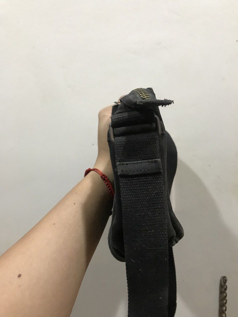 Miu Miu Sling Bag Suade Black (Category: Luxury Bags & Wallets) located in Quezon City. Submitted by wealthman8888 (Listing ID 1458743972, Image 3). Description: Sf Buyer shoulder Well used Distresst looked As is where is Authenticity is not gurantee.