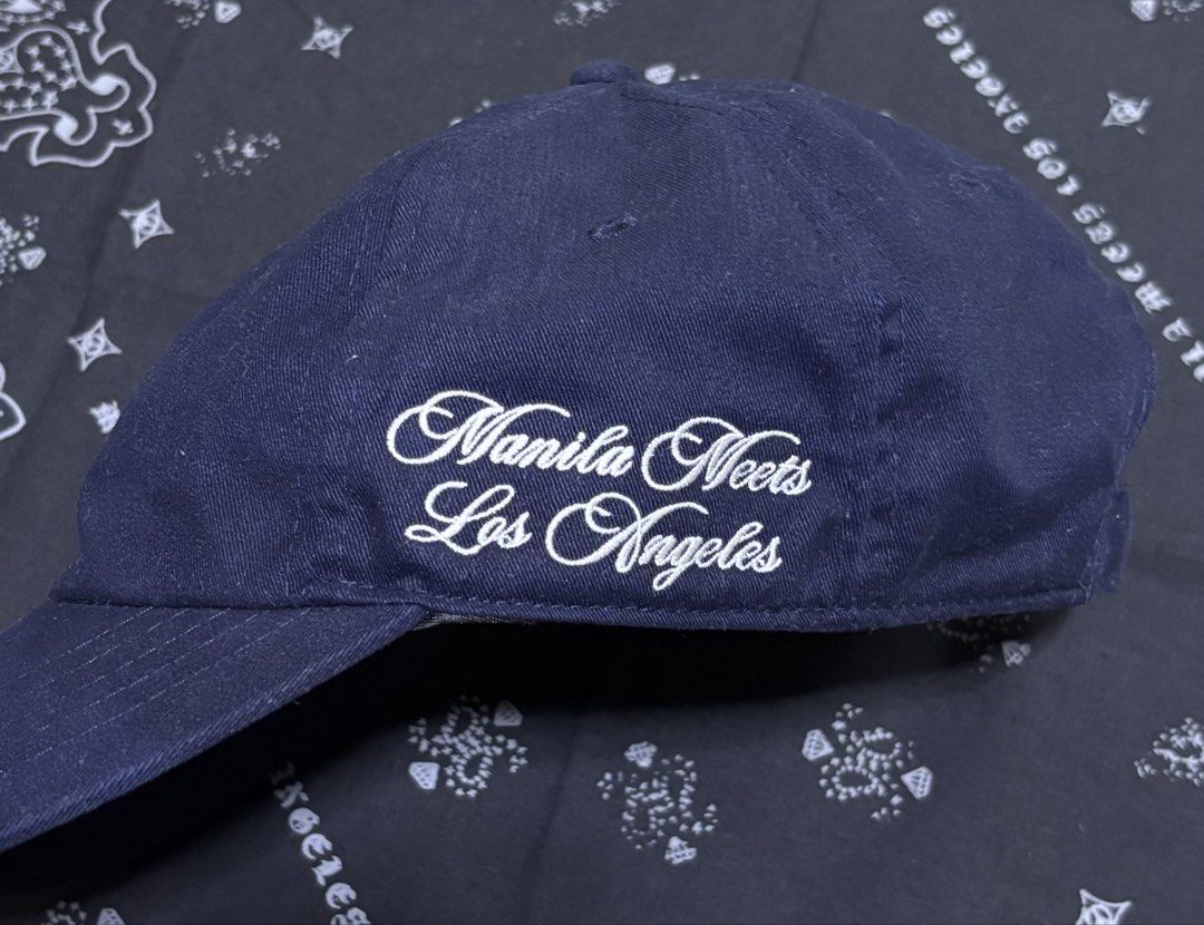 MN+LA Pre-Loved Cap in Navy - OSFM (Category: Caps & Hats) located in Hermosa. Submitted by breestyle (Listing ID 1458810476, Image 2). Description: MN+LA “Hitter” V3 5 Panel Cap in Navy Pre loved - 9/10 condition OSFM Negotiable to serious buyers..