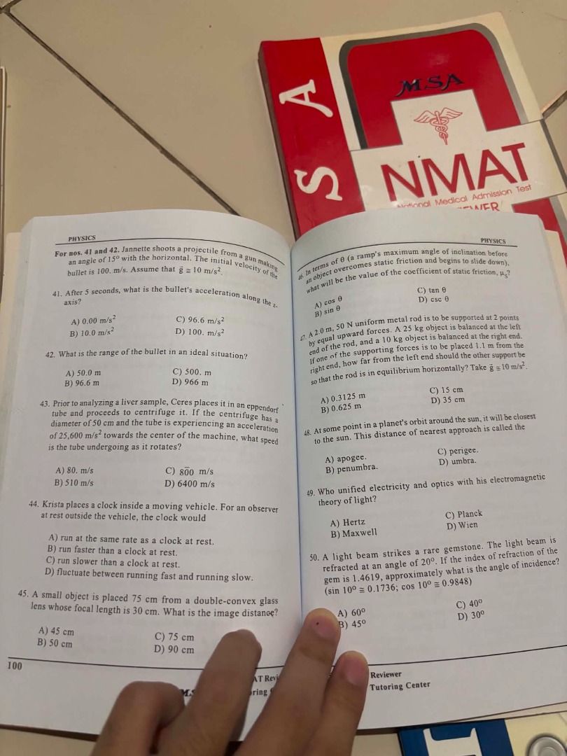 MSA NMAT BOOKS REVIEWERS (Category: Textbooks) located in Cavite. Submitted by guardianfr35556 (Listing ID 1458876467, Image 3). Description: FOR SALE! MSA NMAT REVIEWER (NEVER USED) MINOR ISSUE: DISCOLORATION OF SOME PAGES DUE TO BEING STUCK FOR A WHILE RFS: DECLUTTERING 1K FIRM TAKE ALL JUST PM ME IF URE INTERESTED LOCATION: STA. MESA, MANILA/ TRECE MARTIRES, CAVITE - MSA NMAT Books Set - Ideal for NMAT preparation.