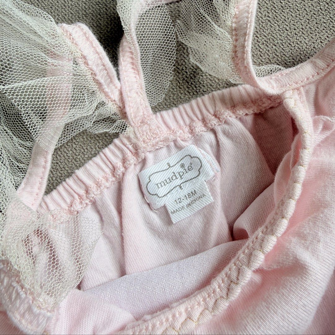 Mudpie 18mons (Category: Babies & Kids Fashion) located in Pandi. Submitted by vaingyn (Listing ID 1458847311, Image 3). Description: Mudpie Romper 12-18mons Like New 📍Bulacan .
