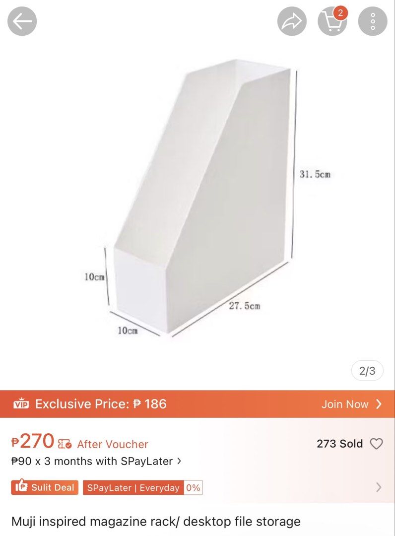 Muji Inspired File Storage (Category: Storage Boxes & Baskets) located in Quezon City. Submitted by cat_0820 (Listing ID 1458692149, Image 3). Description: .