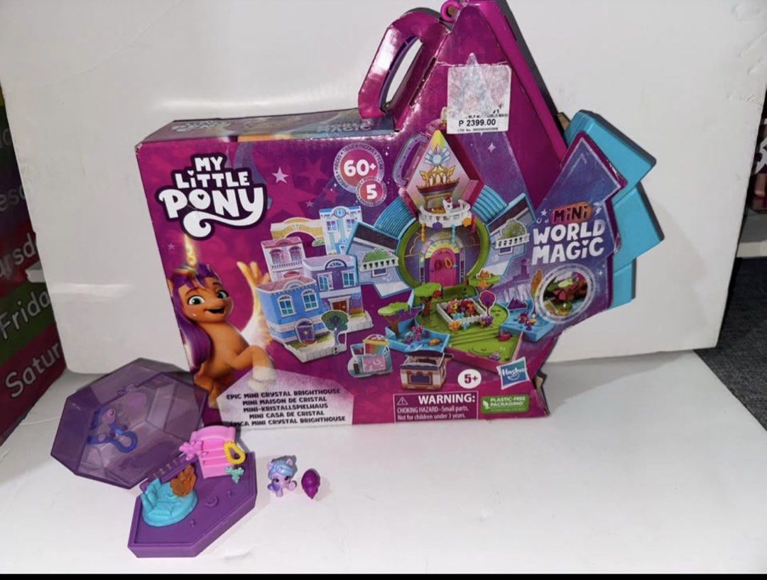 My Little Pony Mini World Magic Playset (Category: Kids Toys) located in Manila. Submitted by ea0113 (Listing ID 1458881320, Image 1). Description: Location: Sampaloc, Manila.