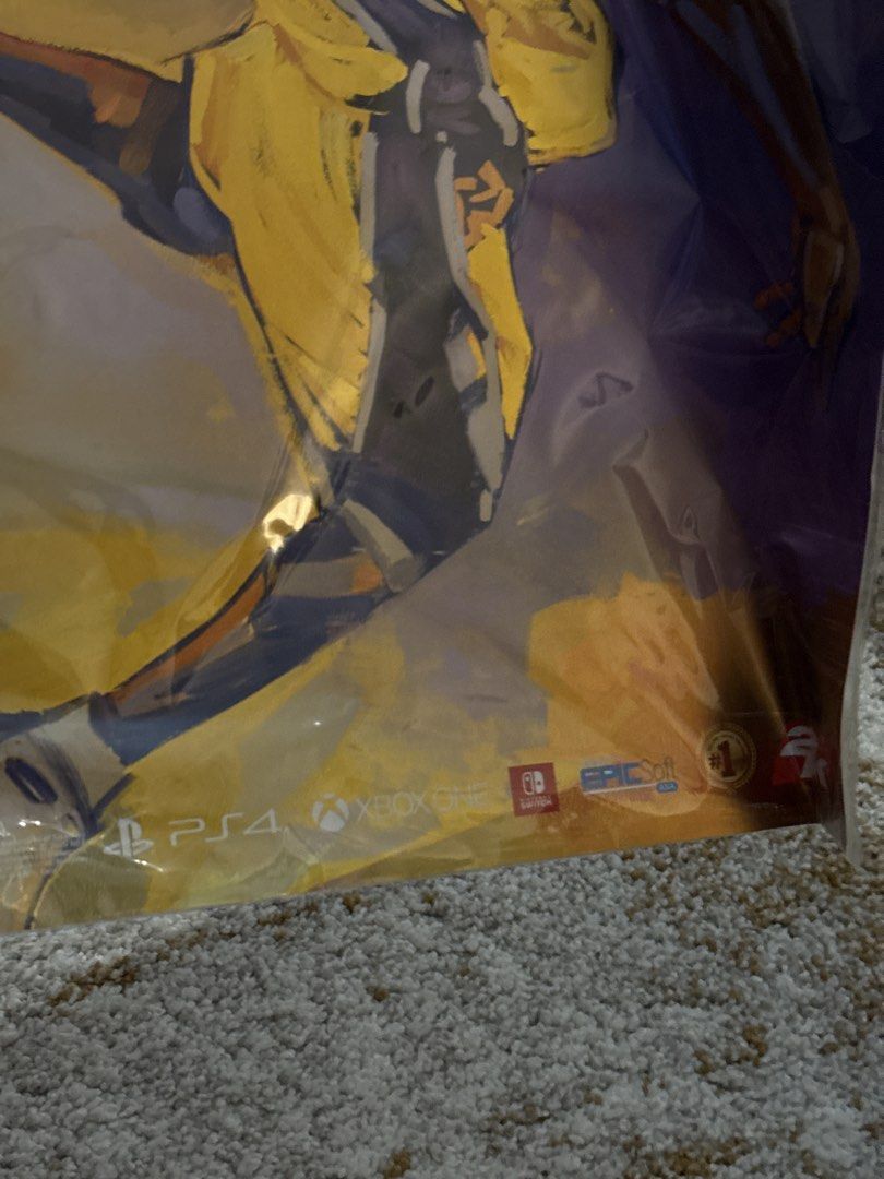 NBA 2K21 Mamba Forever Edition Kobe Bryant Poster (Category: Activewear) located in San Juan City. Submitted by sr.archive (Listing ID 1458763783, Image 2). Description: - NBA 2K21 Mamba Forever Edition - Features iconic Kobe Bryant in Lakers jersey - Ideal for basketball fans and collectors - Shows support for the NBA 2K franchise - Available for PS4, Xbox One, and Nintendo Switch.