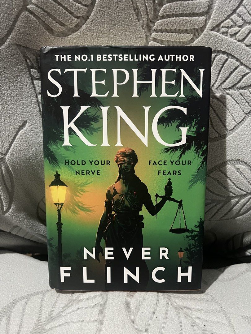 Never Flinch by Stephen King (Hardcover) (Category: Storybooks) located in Subic. Submitted by thebookowl (Listing ID 1458824178, Image 1). Description: Please avoid asking questions that are already on this post: Authentic Minor dents on dust jacket No foxing No tanning No spine crease Please refer to photos Last price posted Available unless posted otherwise.