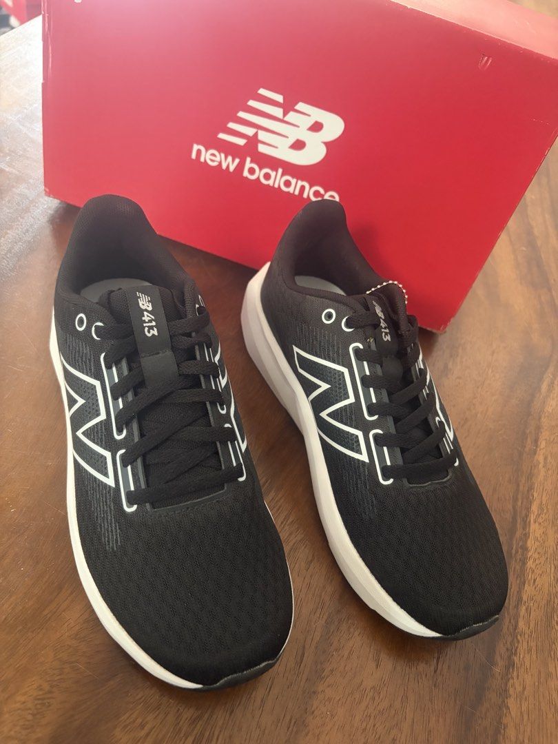 NEW BALANCE 413 running (Category: Sneakers) located in Manila. Submitted by mclarengarcia0724 (Listing ID 1458755086, Image 2). Description: These are the New Balance 413 v3 black and white running shoes 6 or 6.5us women’s NEGOTIABLE .