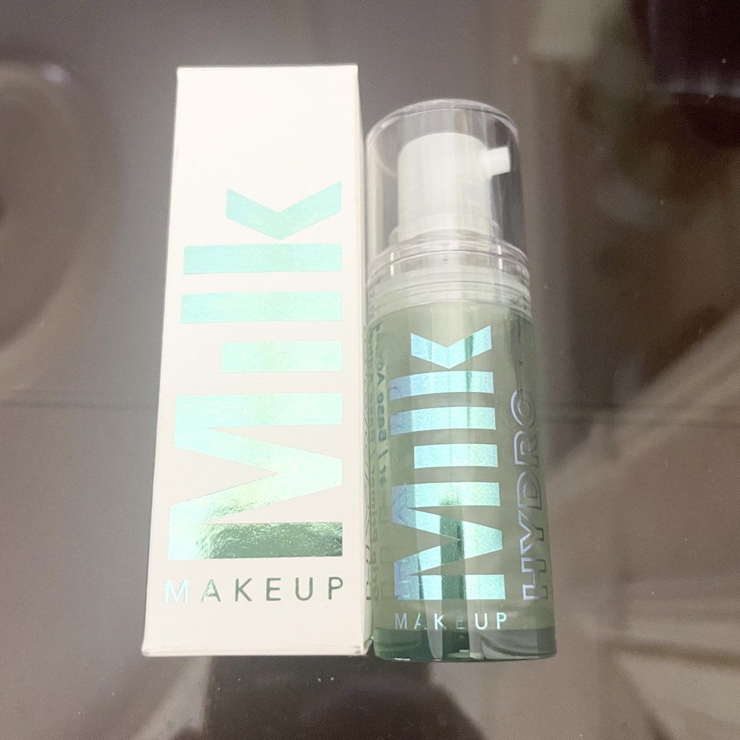 New Milk Makeup Hydro Grip hydrogrip makeup Primer 10ml (Category: Makeup) located in Pasig City. Submitted by deluxuryshop (Listing ID 1458694894, Image 1). Description: - Milk Makeup Hydro Grip Primer (10ml) - Hydrating and makeup-gripping gel formula - Formulated with 94% natural ingredients - Helps makeup last up to 12 hours A clean, 16x award-winning hydrating face primer that grips makeup up to 12 hours and hydrates skin with hyaluronic aci
