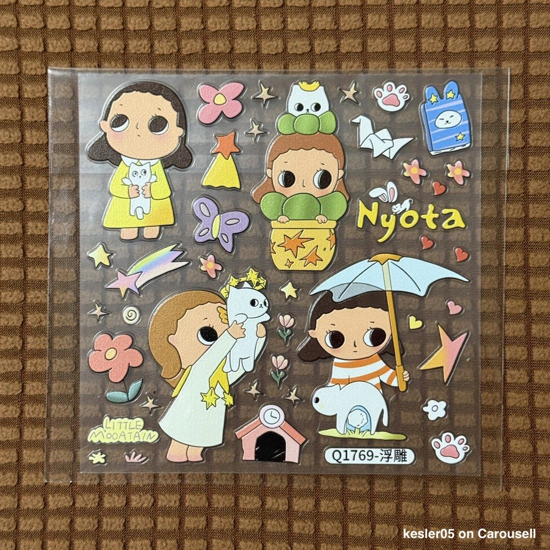 Nyota stickers (ON-HAND) (Category: Art & Prints) located in Mabalacat. Submitted by kesler05 (Listing ID 1458881742, Image 2). Description: Nyota stickers for sale ✨ On-hand 2 for ₱150 Location: Mabalacat City, Pampanga MOD: ships via J&T, meet-up, or SDD via Lalamove.