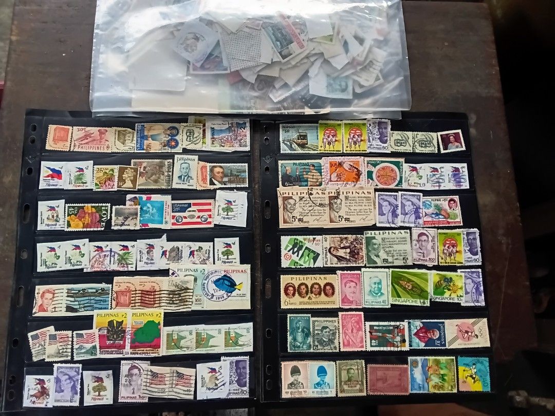 Old Stamps (Category: Stamps & Prints) located in Quezon City. Submitted by fairviewstrides (Listing ID 1458755695, Image 1). Description: old stamps price: 800 take all vintage ph and foreign stamps fairview loc..