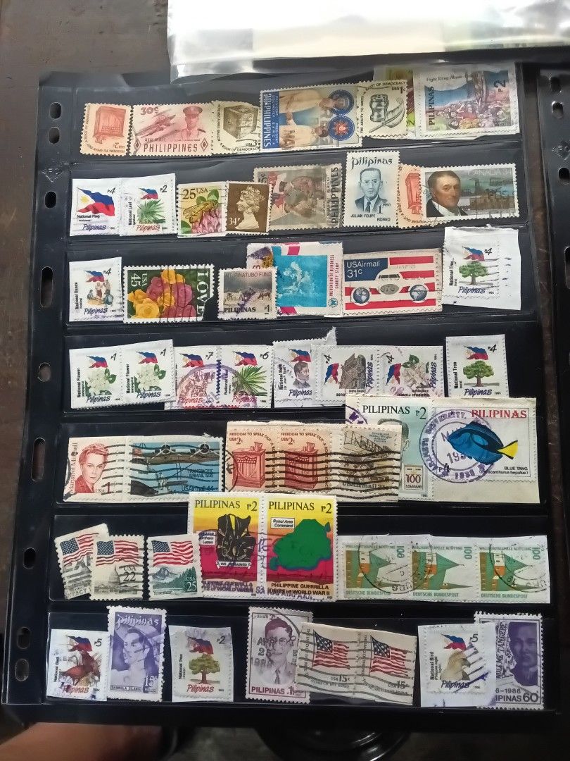 Old Stamps (Category: Stamps & Prints) located in Quezon City. Submitted by fairviewstrides (Listing ID 1458755695, Image 2). Description: old stamps price: 800 take all vintage ph and foreign stamps fairview loc..
