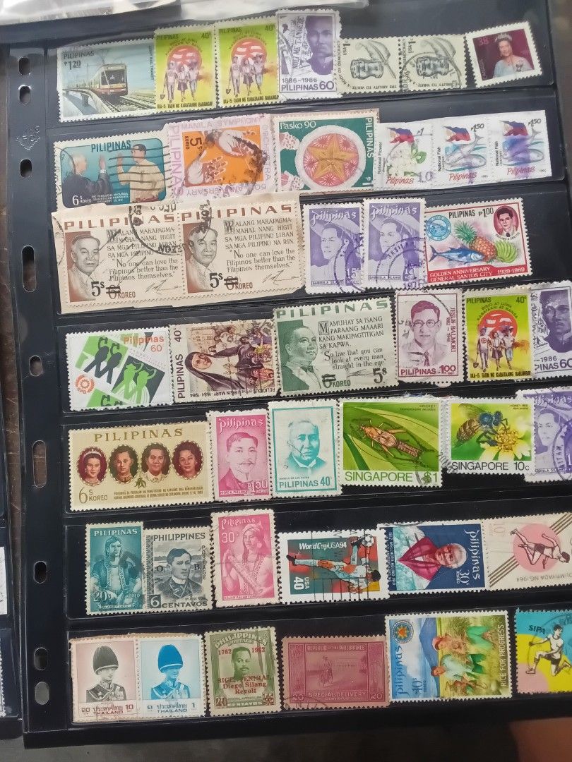Old Stamps (Category: Stamps & Prints) located in Quezon City. Submitted by fairviewstrides (Listing ID 1458755695, Image 3). Description: old stamps price: 800 take all vintage ph and foreign stamps fairview loc..
