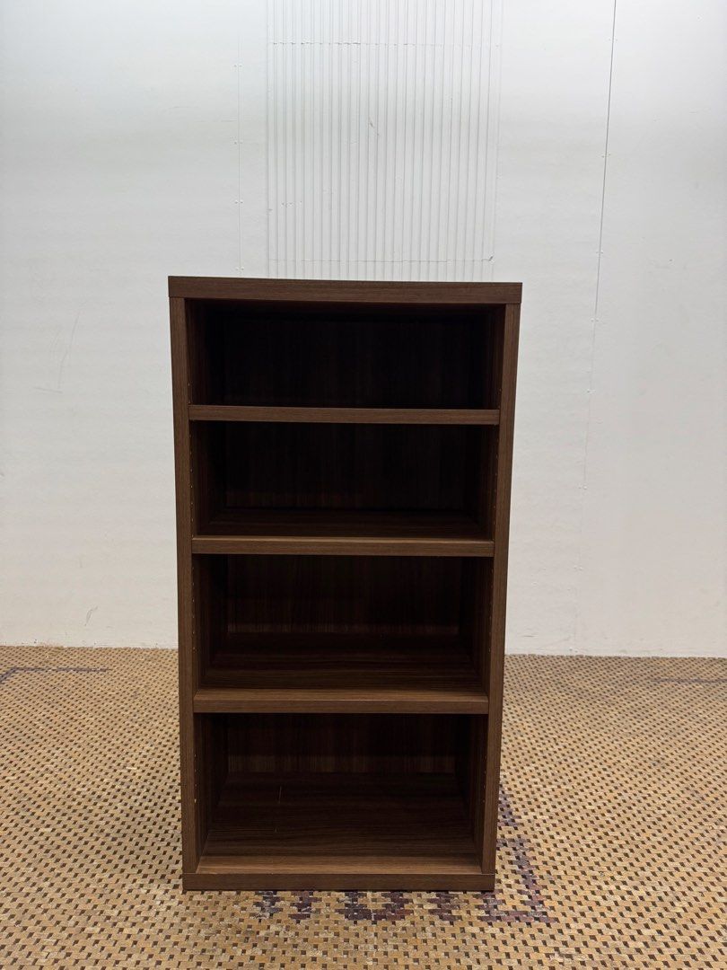Open shelves (Category: Shelves, Cabinets & Racks) located in Quezon City. Submitted by matetdevis13 (Listing ID 1458737366, Image 1). Description: Wooden Side Open Shelves Organizer Price: 3,700 L23.5 x W14.5 x H45 In good condition Code JMD9-M92.