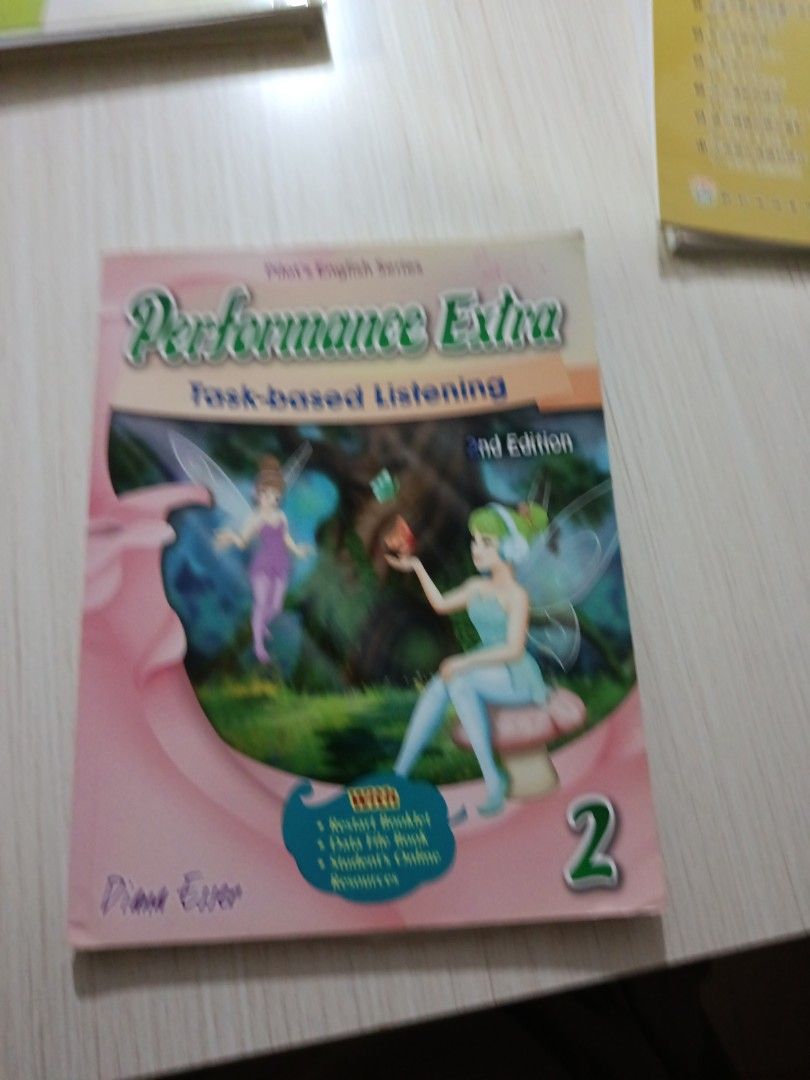 Performance Extra Task-based Listening Level 2 2nd Edition （分類：教科書）位於 Hong Kong。 由 wildmountain.75a3ca 提交（商品編號 1458746292，圖片 1）。簡介： Performance Extra Task-based Listening book for Level 2. This is the 2nd edition. It includes a Student's Booklet, Data File Manipulation Skills, and Answer Checking Files. Also comes with audio recordings. Great for improving listening skills.。
