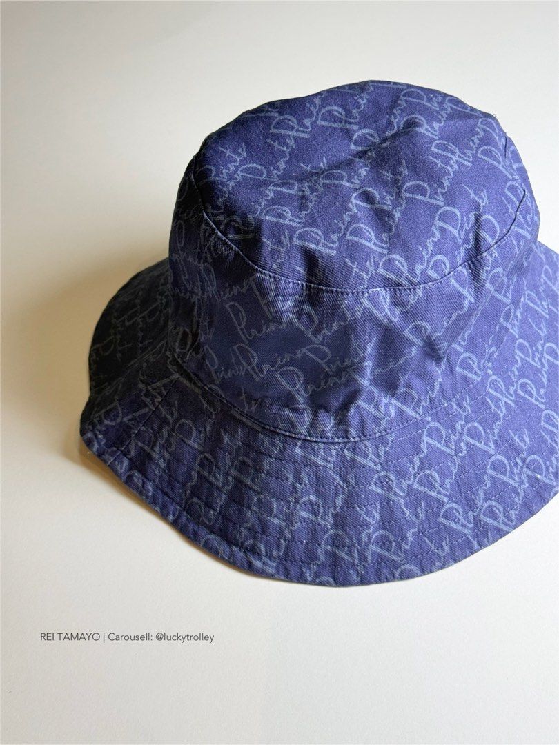 Plains and Prints | Denim Monogram | Reversible | Bucket Hat |Preloved (Category: Hats & Beanies) located in Pasay City. Submitted by luckytrolley (Listing ID 1458794246, Image 2). Description: ✨ Plains & Prints Denim Monogram Reversible Bucket Hat ✨ Condition: Preloved— worn once, in excellent condition Color: Light Blue; Denim ✅ Reversible design— 2 ways to style ✅ Features a unique monogram print ✅ Stylish, versatile, and easy to pair with dif