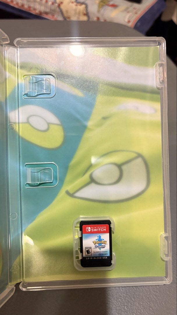Pokemon Sword Nintendo Switch Game (Category: Nintendo) located in Manila. Submitted by lemillionnn (Listing ID 1458719184, Image 3). Description: Pokemon Sword for Nintendo Switch - Comes with original case and cartridge .