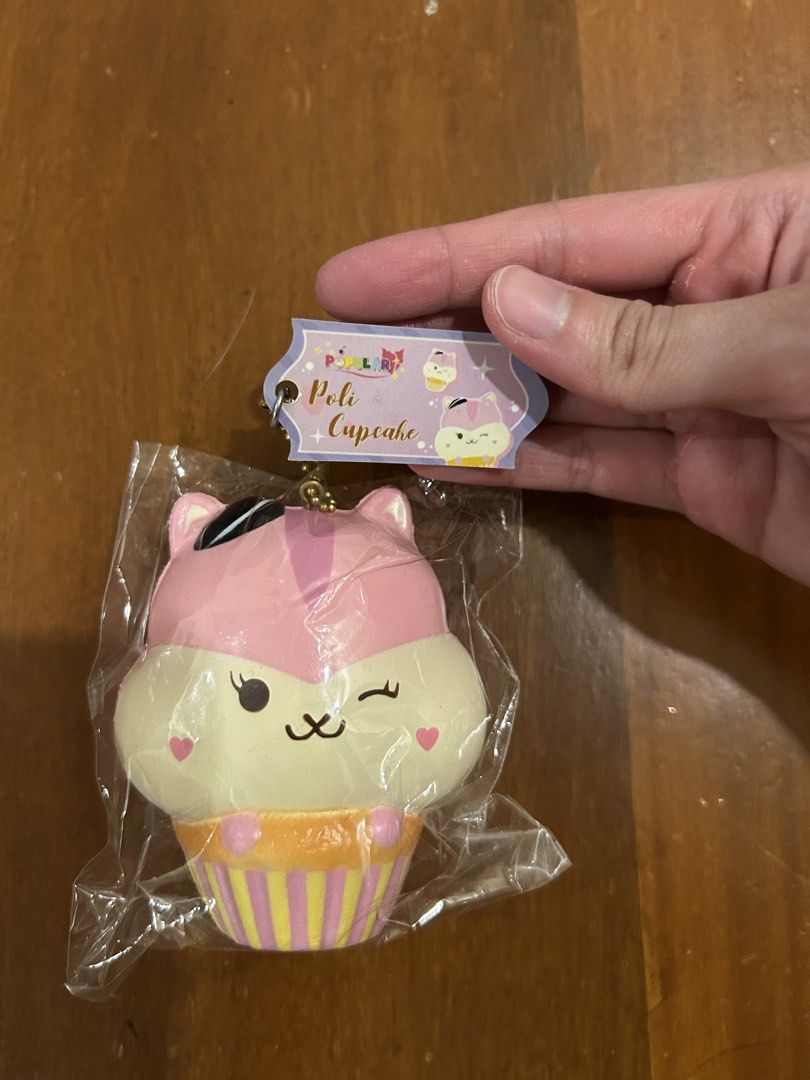 Poli Cupcake Squishy Charm Puni Maru (Category: Designer & Blind Box Toys) located in Paranaque City. Submitted by daftspect (Listing ID 1458843273, Image 2). Description: NOTE: these squishies are fairly old, please manage expectations! RFS: don’t collect anymore lalamove or meetup | qr payment can send detailed pictures.