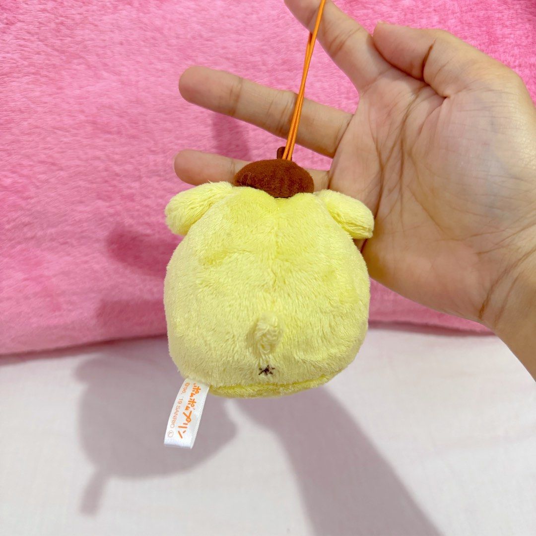 Pompompurin Sanrio with Muffin Charm Plush (Category: Plushies & Soft Toys) located in Manila. Submitted by ashyyel_ (Listing ID 1458866327, Image 2). Description: .