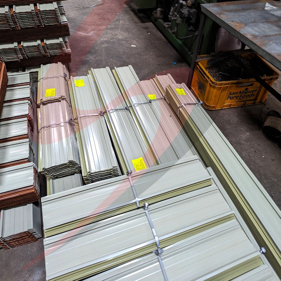 PPGI Ceiling Panel / Spandrel (Category: Outdoor Furniture) located in San Pablo. Submitted by ultrasteelspc (Listing ID 1458756630, Image 2). Description: 🏠 PPGI Ceiling Panel / Spandrel Clean and durable PPGI panels used for ceiling and spandrel applications in residential and commercial projects. ✅ Factory-made pre-painted galvanized ceiling panels 📏 Thickness: 0.40mm 🎨 Colors: Heart Wood, Zebra Wood, Red, Blue, Green, White, Beige, Off Whi