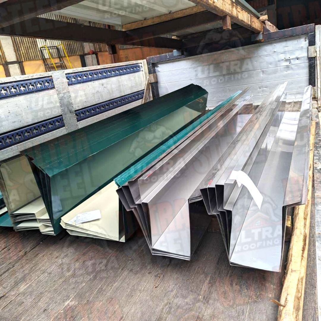 PPGI Flashing & Gutter – Roofing Accessories (Category: Outdoor Furniture) located in San Pablo. Submitted by ultrasteelspc (Listing ID 1458751624, Image 2). Description: 🛠️ PPGI Flashing & Gutter – Roofing Accessories Long-length PPGI roofing ideal for residential, commercial, and industrial buildings with fewer joints and cleaner coverage. Used for roof joints, edges and rainwater drainage to help protect the structure from leaks and water dam
