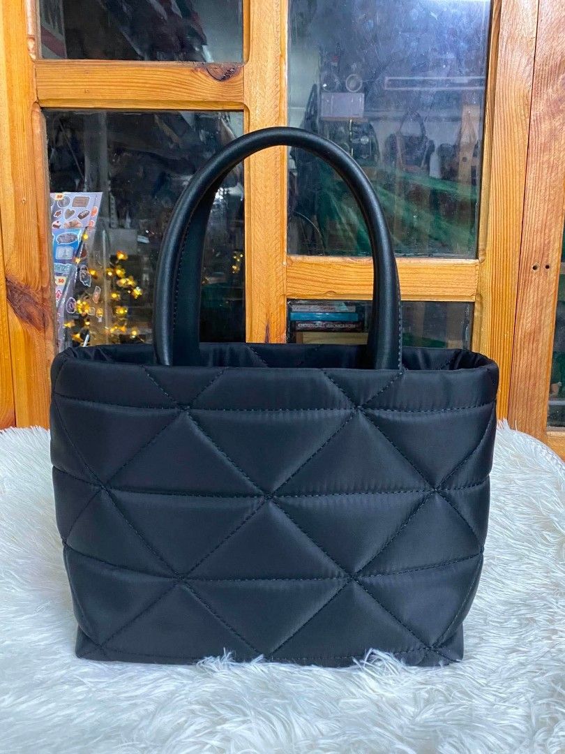 Prada 2way bag (Category: Luxury Bags & Wallets) located in Baguio. Submitted by luxuryitembags (Listing ID 1458714438, Image 2). Description: 2nd hand (orig) no issues, in a good condition dustbag inclusion only nego price.
