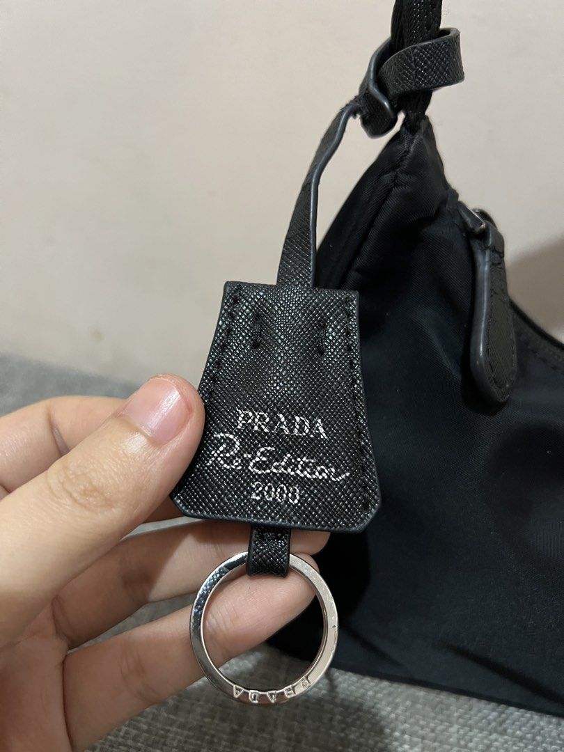 Prada Re-Edition 2000 Nylon Shoulder Bag Black (Category: Luxury Bags & Wallets) located in Valenzuela. Submitted by cc_c__cc (Listing ID 1458856881, Image 3). Description: As is No inclusions Signs of use Rfs. Decluttering unused bags Need funds.