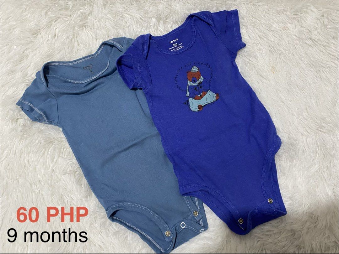 Preloved Baby Clothes (Category: Babies & Kids Fashion) located in Manila. Submitted by viraaaaa.802 (Listing ID 1458762913, Image 2). Description: Nasa picture na po ang details and price.