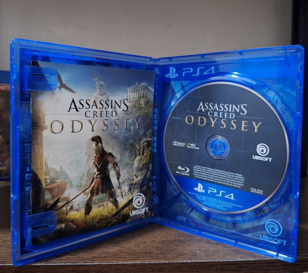 PS4 Assazins Creed Odyssey Game (Category: PlayStation) located in General Trias. Submitted by aeunice (Listing ID 1458875678, Image 2). Description: Title: Assazins Creed Odyssey PS4 In Good Condition. Original. Write your own epic odyssey and become a legendary Spartan hero. Forge your destiny in a world on the brink of tearing itself apart. Influence how history unfolds in an ever-changing world shaped by your choices. Meet up / Shipping via L