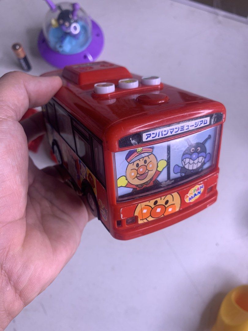 Pull Back Cars / Anpanman Bus - Lights and Sounds (Category: Vehicle & Diecast Models) located in Carmona. Submitted by bihira (Listing ID 1458822890, Image 3). Description: Pull Back Cars / Anpanman Bus - Lights and Sounds - WYSIWYG - As is condition - Signs of use - Anpanman Bus - Lights and sounds - Working - Pull back cars - working.