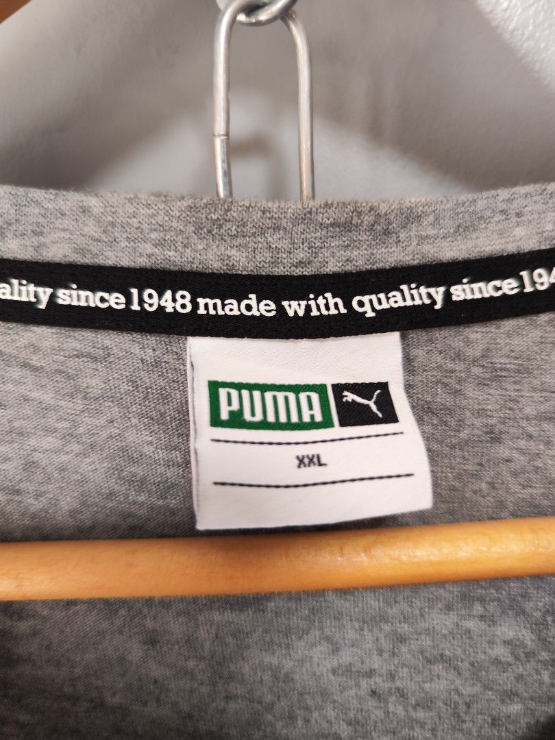 Puma Big logo Tee (Category: Tshirts & Polo Shirts ) located in Bulacan. Submitted by emilj23 (Listing ID 1458754688, Image 3). Description: Puma Big logo Tee Size XXL on tag L 30 W 22 Condition 9.5/10 Color rate 9.5/10 No Issue.