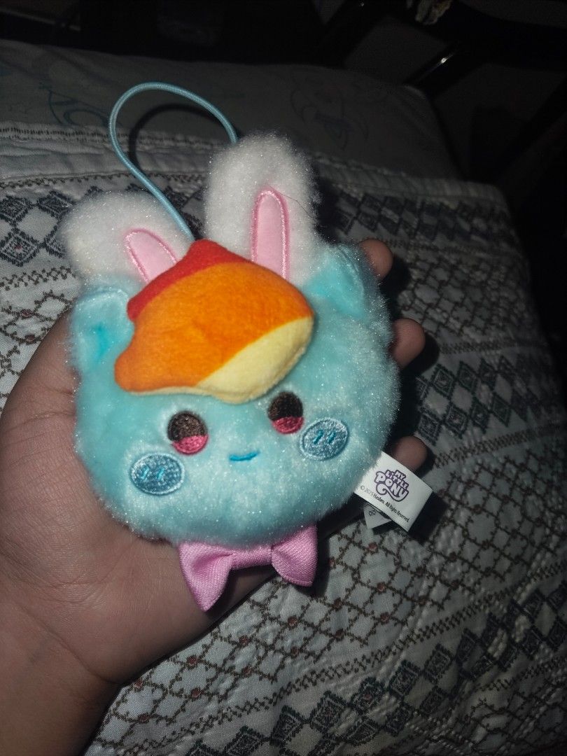 Rainbow dash plush keychain my little pony (Category: Plushies & Soft Toys) located in Manila. Submitted by makotonaegilove (Listing ID 1458770519, Image 1). Description: My Little Pony, My Little Pony merch, Hasbro official merchandise, Rainbow Dash, Rainbow Dash plush, My Little Pony Bunny Ear Bun Series, MLP G4, pony merch, magnetic plush, plush keychain, bag pendant, backpack charm, plush badge, bunny ears plush, kawaii plush, chibi Rainbow D