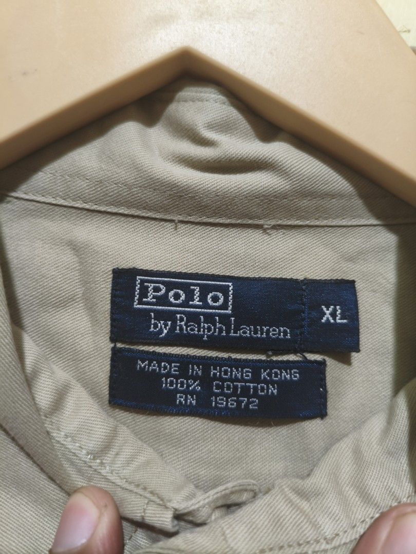 Ralph Lauren polo long sleeve (Category: Activewear) located in Manila. Submitted by randomitemsss (Listing ID 1458872521, Image 2). Description: excellent condition 22x28 color rate 10/10 authentic rl garments.