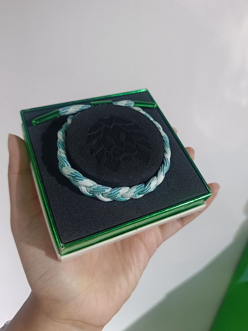 Rastaclat Taurus Men's Bracelet (Category: Jewelry) located in Quezon City. Submitted by gabade (Listing ID 1458739934, Image 2). Description: - Rastaclat bracelet - Designed for Taurus - Features a braided blue and white pattern - Includes original green and white box - A stylish accessory -.