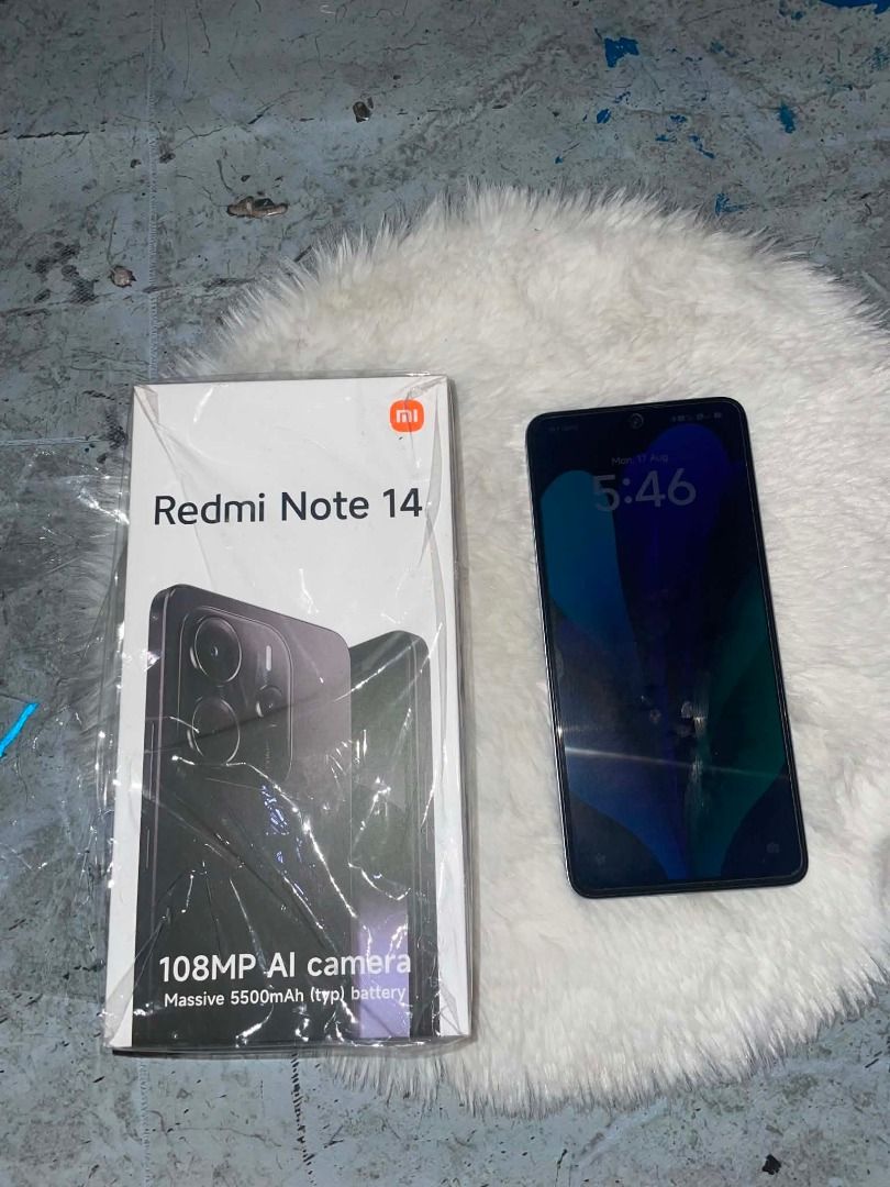 Redmi note 14 (Category: Xiaomi) located in Caloocan City. Submitted by mr.yuanskie23 (Listing ID 1458806465, Image 2). Description: .