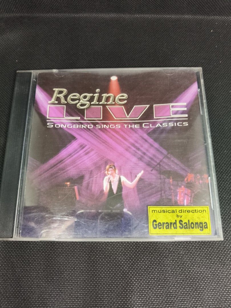 REGINE VELASQUEZ- REGINE LIVE (Category: CDs & DVDs) located in Manila. Submitted by musiccdshopnew (Listing ID 1458752615, Image 1). Description: .