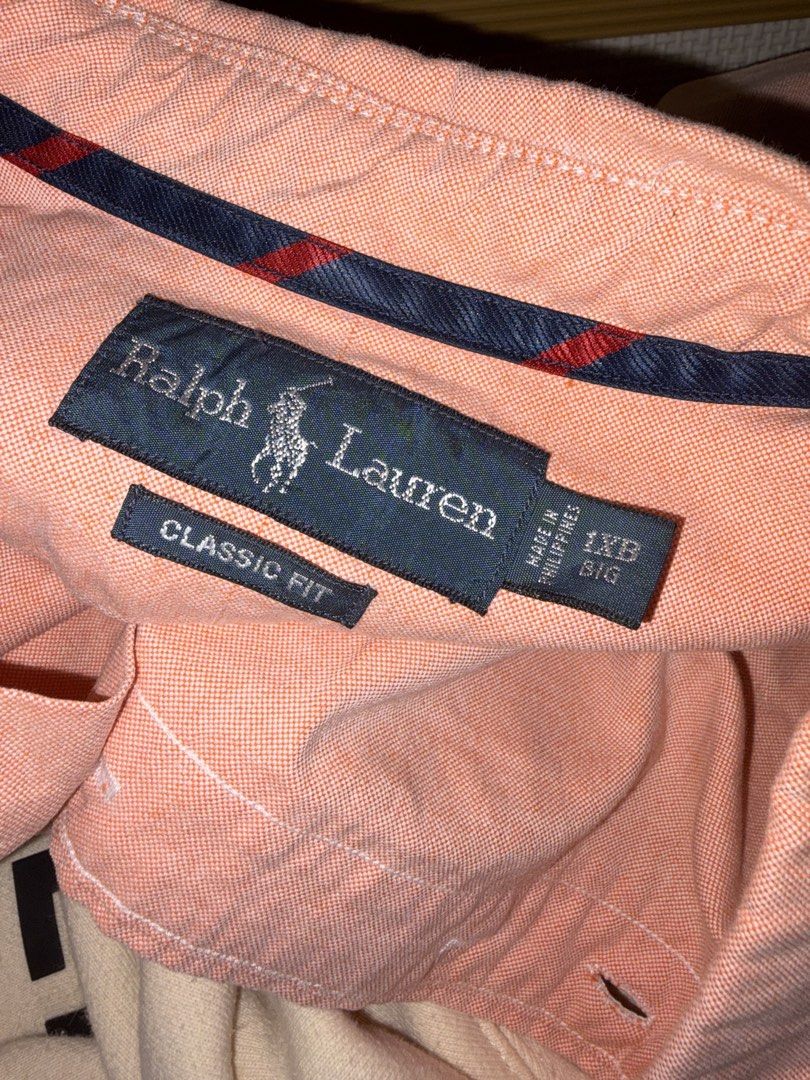RL Tri Pony Pink Buttondown (Category: Formal Shirts) located in Batangas. Submitted by milxsells (Listing ID 1458832391, Image 2). Description: 20/29 No issue Excellent to as new Authentic color rate: 10/10.