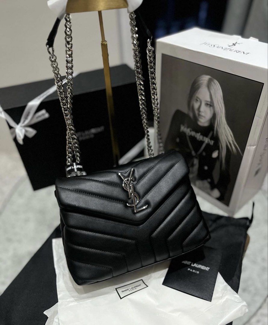 Yves Saint Laurent GWP Black Leather Shoulder Bag (Category: Luxury Bags & Wallets) located in Caloocan City. Submitted by xdgalejand84900 (Listing ID 1458788310, Image 1). Description: - Authentic GWP Saint Laurent bag - Color: Black - Material: Quilted leather - Hardware: Silver - Includes: Dust bag only, no boxes - Versatile: Ideal for nights out or everyday use.