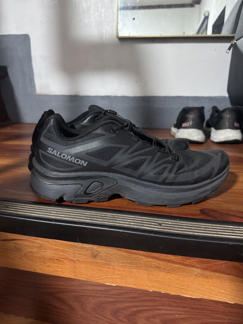 Salomon X Ultra 4 black (Category: Sneakers) located in Valenzuela. Submitted by wynnmaxxanita (Listing ID 1458847495, Image 1). Description: - Salomon running shoes - Size: 10.5 US Men's - Quicklace system for easy on/off - OrthoLite insole for comfort - Made in Vietnam -Bought at japan.