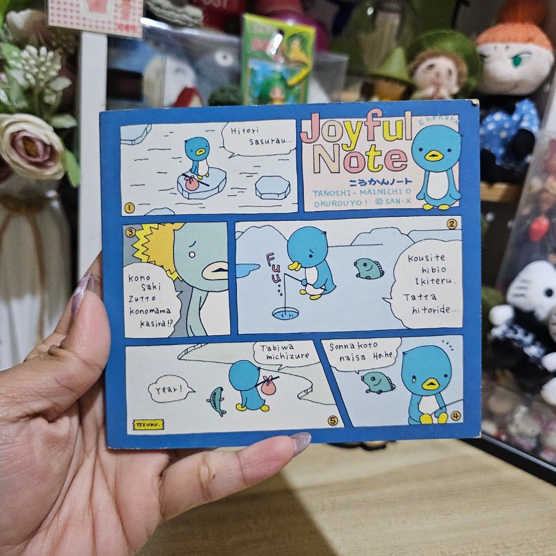 San-x Joyful Note Memo Pad (Category: Stationery & School Supplies) located in Manila. Submitted by lovelylovesjapan (Listing ID 1458782432, Image 1). Description: 🌸The item is on-hand and authentic from Japan 🌸Mode of Payment (MOP): GCASH/Bank Transfer 🌸Mode of Delivery (MOD): J&T or Lalamove (Shipping every Saturday and Sunday) Notes: 🩷Breakable items are packed with care and caution. Seller will not be held liable for any damages incurred 