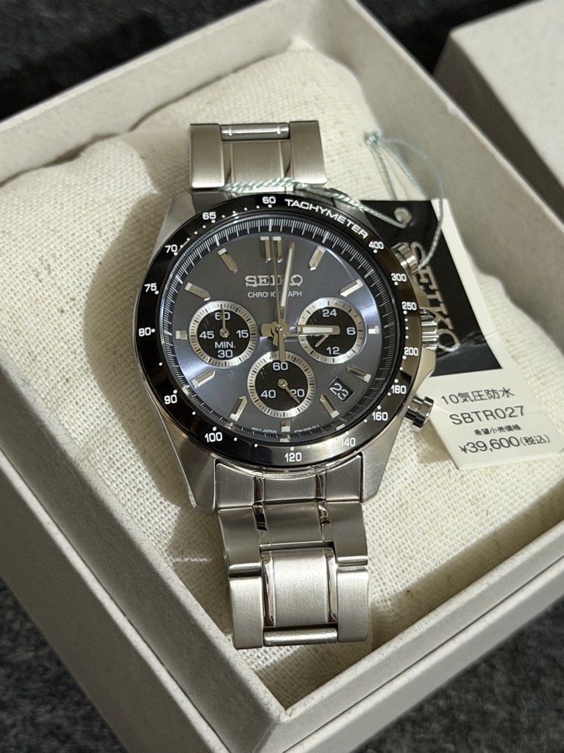 Seiko SBTR027 (Category: Men's Watches) located in Quezon City. Submitted by chronosphere.mnl (Listing ID 1458763055, Image 1). Description: Complete set Brandnew 💯 STEAL LOWEST PRICE IN THE MARKET ‼️.