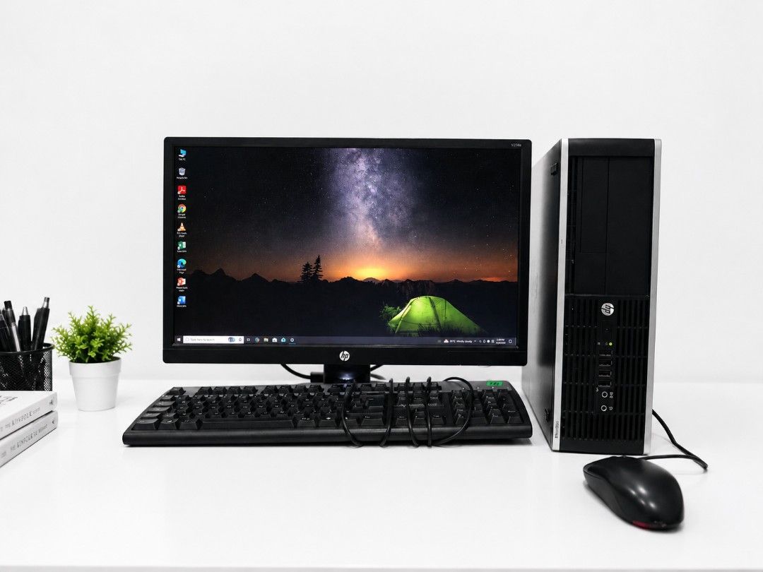 SET PC BASIC i5 (Category: Desktops) located in Kuala Lumpur. Submitted by twinglobeenterprise (Listing ID 1458722473, Image 1). Description: Core i5 3rd Gen Ram 8gb Hdd 250gb Windows 10 21 Inch HP Presint 11 Putrajaya.
