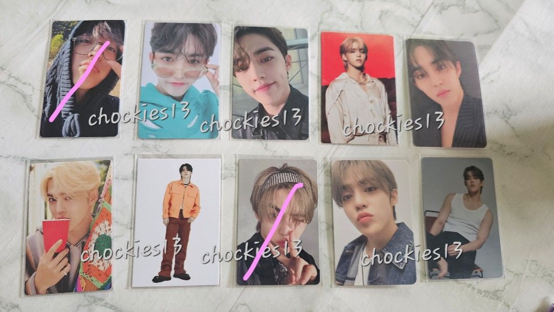 SEVENTEEN SCOUPS Photocards (Category: K-Wave Merchandise) located in Valenzuela. Submitted by chockies13 (Listing ID 1457734929, Image 1). Description: - SEVENTEEN SCOUPS photocards - Includes inclusions from various albums and seasons greetings. - All items are kept in protective sleeves. - 120 each - if will get 2 of more, message me for price nego.