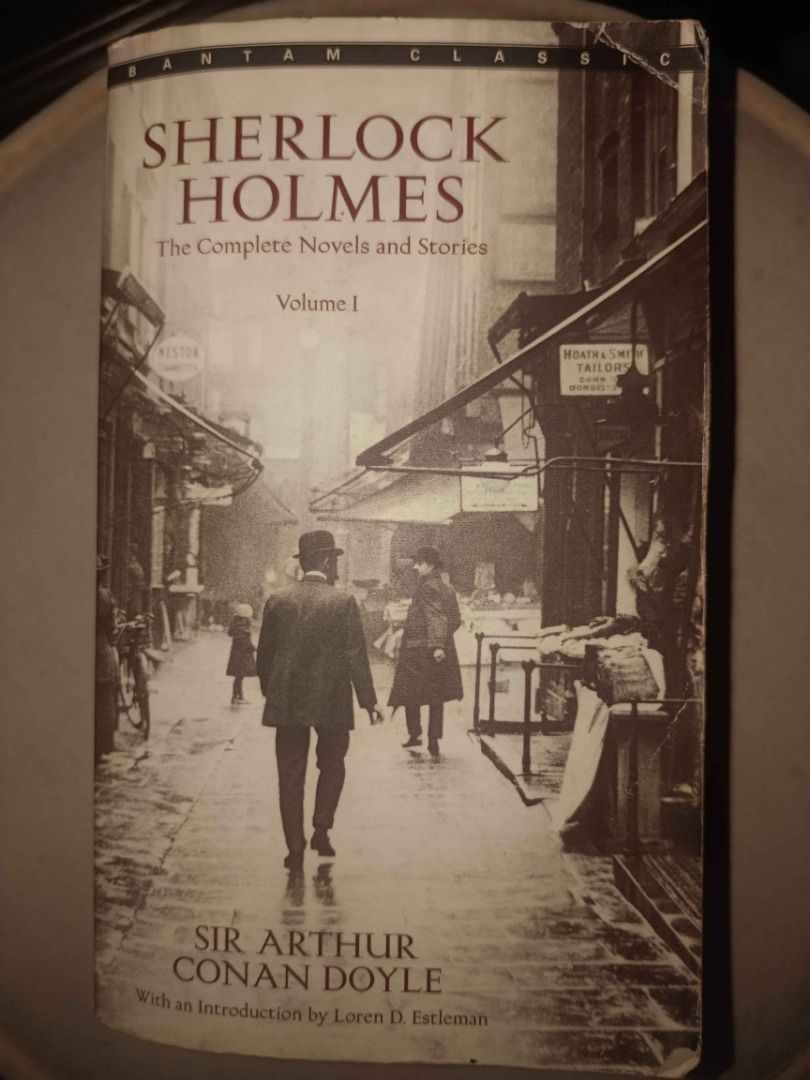 Sherlock Holmes Novels | Volume 1 & 2 (Category: Storybooks) located in Caloocan City. Submitted by shizuka4926 (Listing ID 1458703314, Image 2). Description: Sherlock Holmes Novels - Volume 1 & 2 RFS: Decluttering Condition: Never used but not in brand new condition Issues: - Small fold on Volume 1 cover - Slightly yellowing pages.