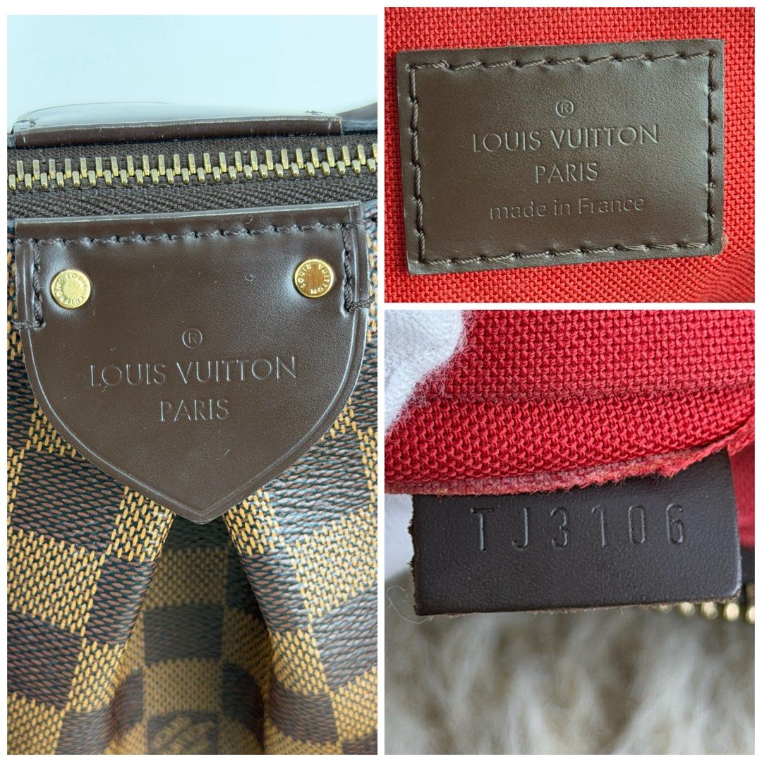 Siena MM Damier Ebene Canvas (Category: Luxury Bags & Wallets) located in Manila. Submitted by luxuryprelovedbagsby_by_agnes (Listing ID 1458728608, Image 2). Description: Siena MM Damier Ebene Canvas Php 85,000 Excellent Condition Dimensions: 30cm x 24 cm x 15cm.