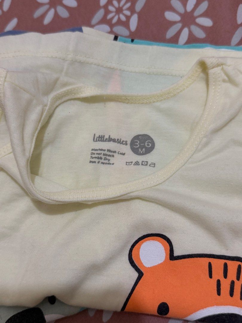 SM Littlebasics Baby Terno Set 3-6M (Category: Babies & Kids Fashion) located in San Simon. Submitted by classystyles (Listing ID 1458841025, Image 2). Description: - Cute baby clothes set from Littlebasics - Includes tops and shorts - Ideal for everyday wear - Easy care: machine washable, tumble dry low, iron if needed - Use only twice - I have 2 sets.