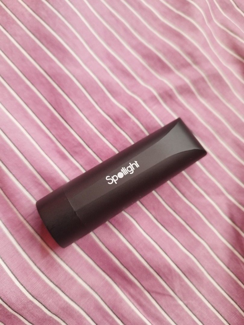 Spotlight Cosmetics Bullet Lipstick (Category: Makeup) located in Antipolo. Submitted by strawbbycritter (Listing ID 1458737825, Image 1). Description: — NEVER BEEN USED — RFS: decluttering, too many lippies MOP: gcash MOD: lalamove/j&t (paid by the buyer).