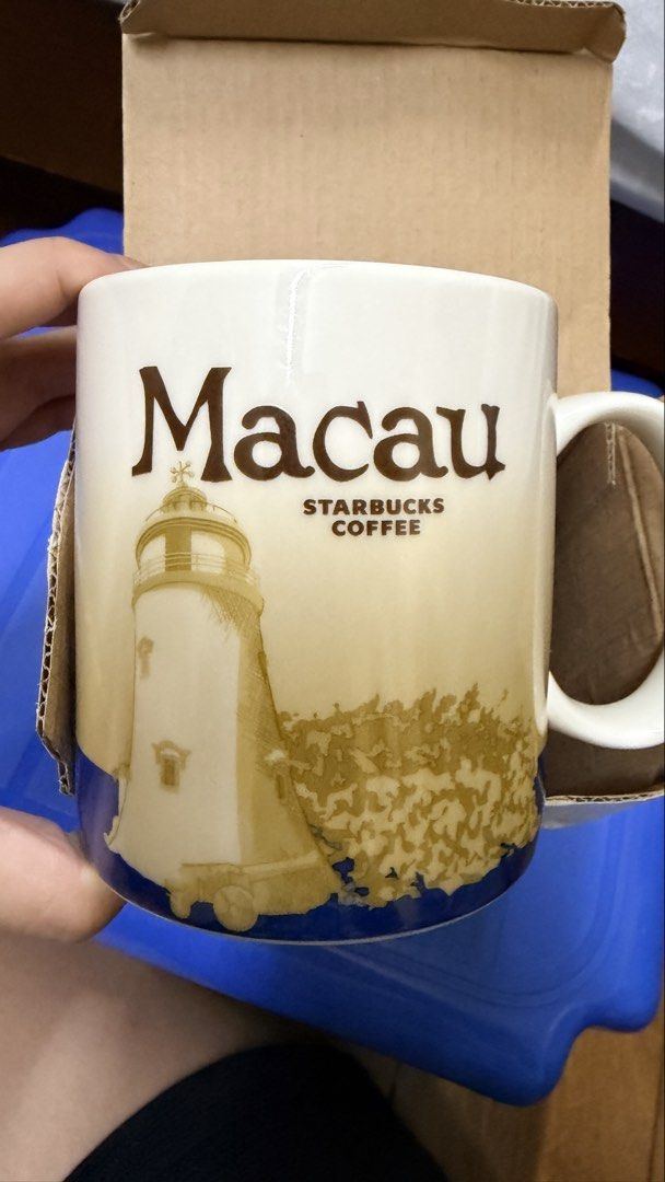 Starbucks Macau China Mug (Category: Coffee & Tea Tableware) located in Manila. Submitted by declutteringlot (Listing ID 1458834273, Image 1). Description: .