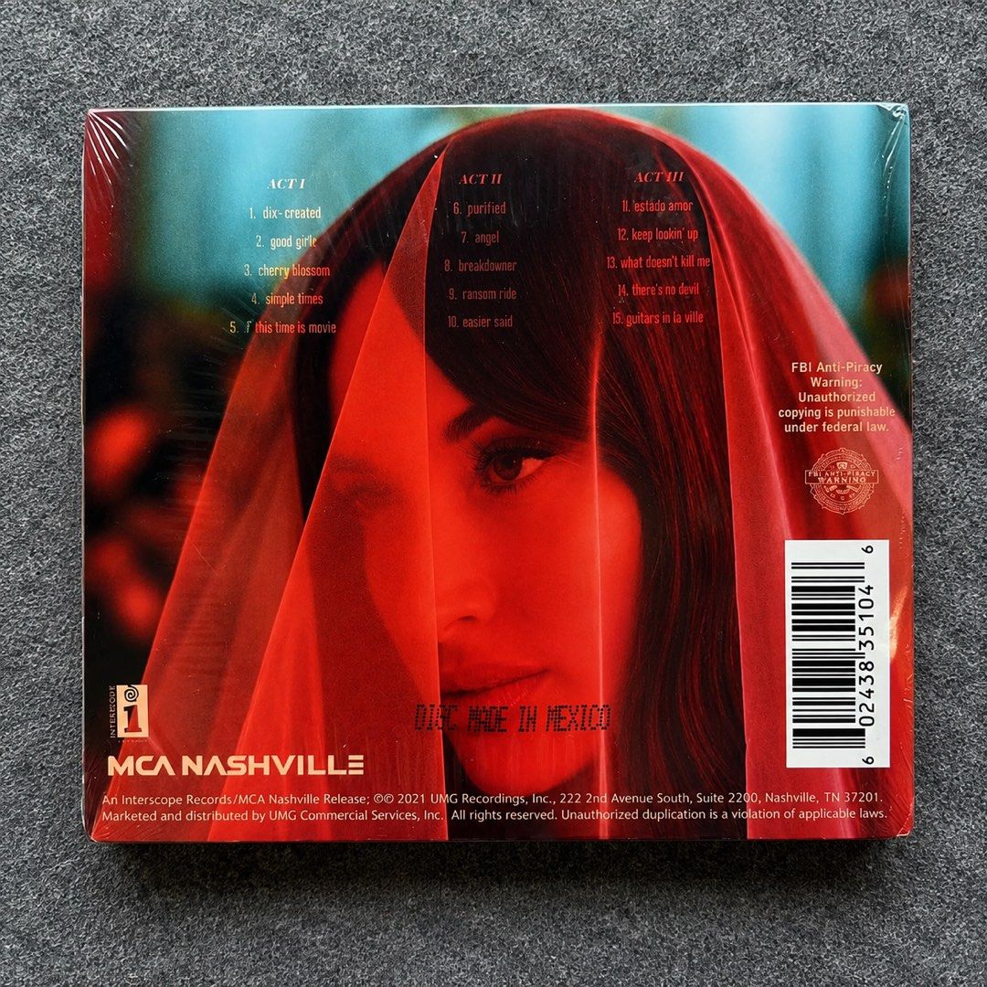 Star-Crossed - Kacey Musgraves CD (Category: CDs & DVDs) located in Dasmarinas. Submitted by ohsnaprecords (Listing ID 1458751480, Image 2). Description: Mode of Payment: Gcash/Paypal Mode of Delivery: JNT/GGX Shoulder po ng buyer ang shipping fee. Interested? Dm me.
