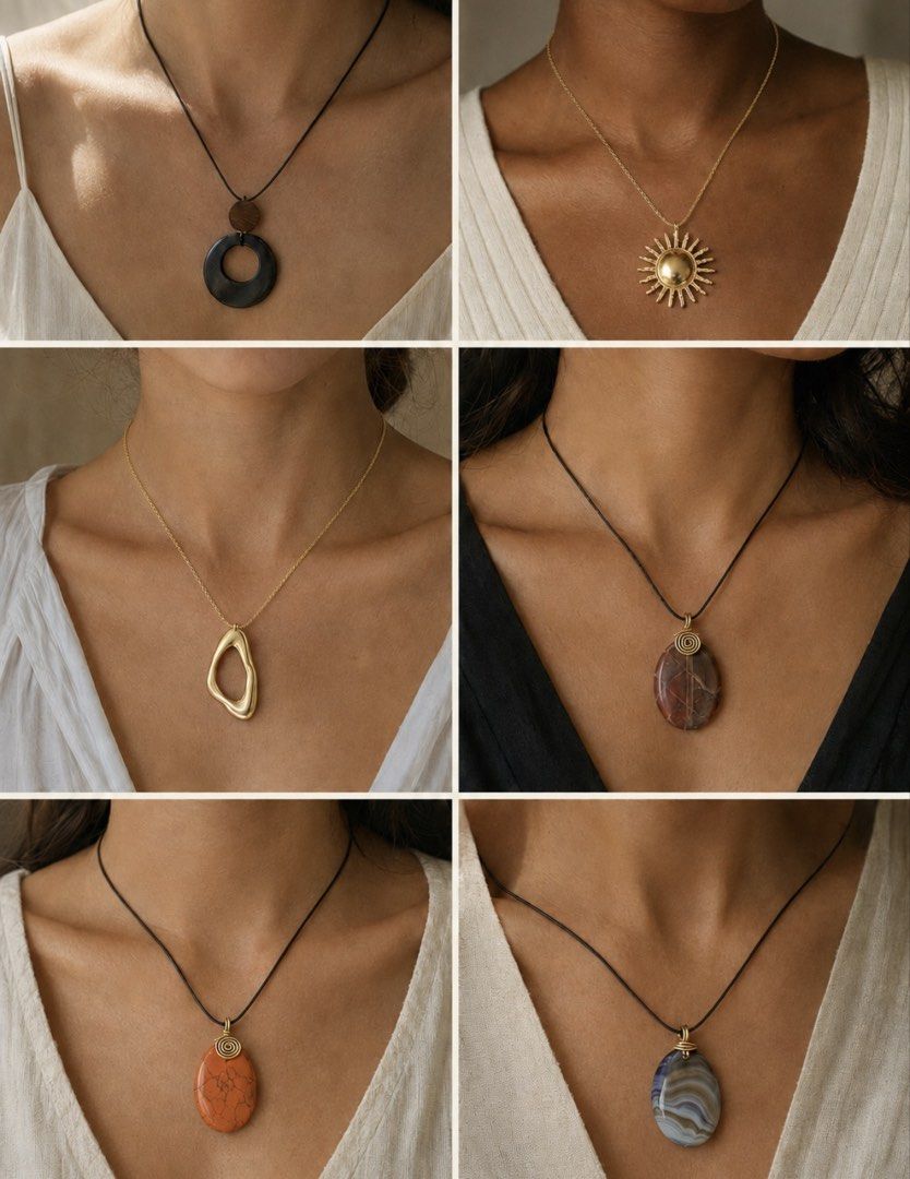 Stoned, Gold statement necklace non tarnished (Category: Necklaces) located in Manila. Submitted by elevist (Listing ID 1458858628, Image 2). Description: .