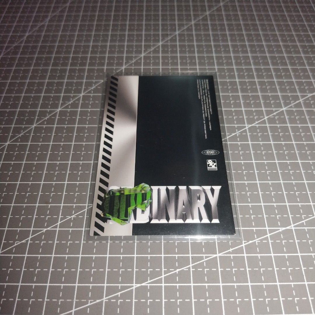 Stray Kids Hyunjin ODDINARY ID Photocard (Category: K-Wave Merchandise) located in Quezon City. Submitted by sikeolog (Listing ID 1458801520, Image 2). Description: Handled with care Double-sleeved MOP: GCash.